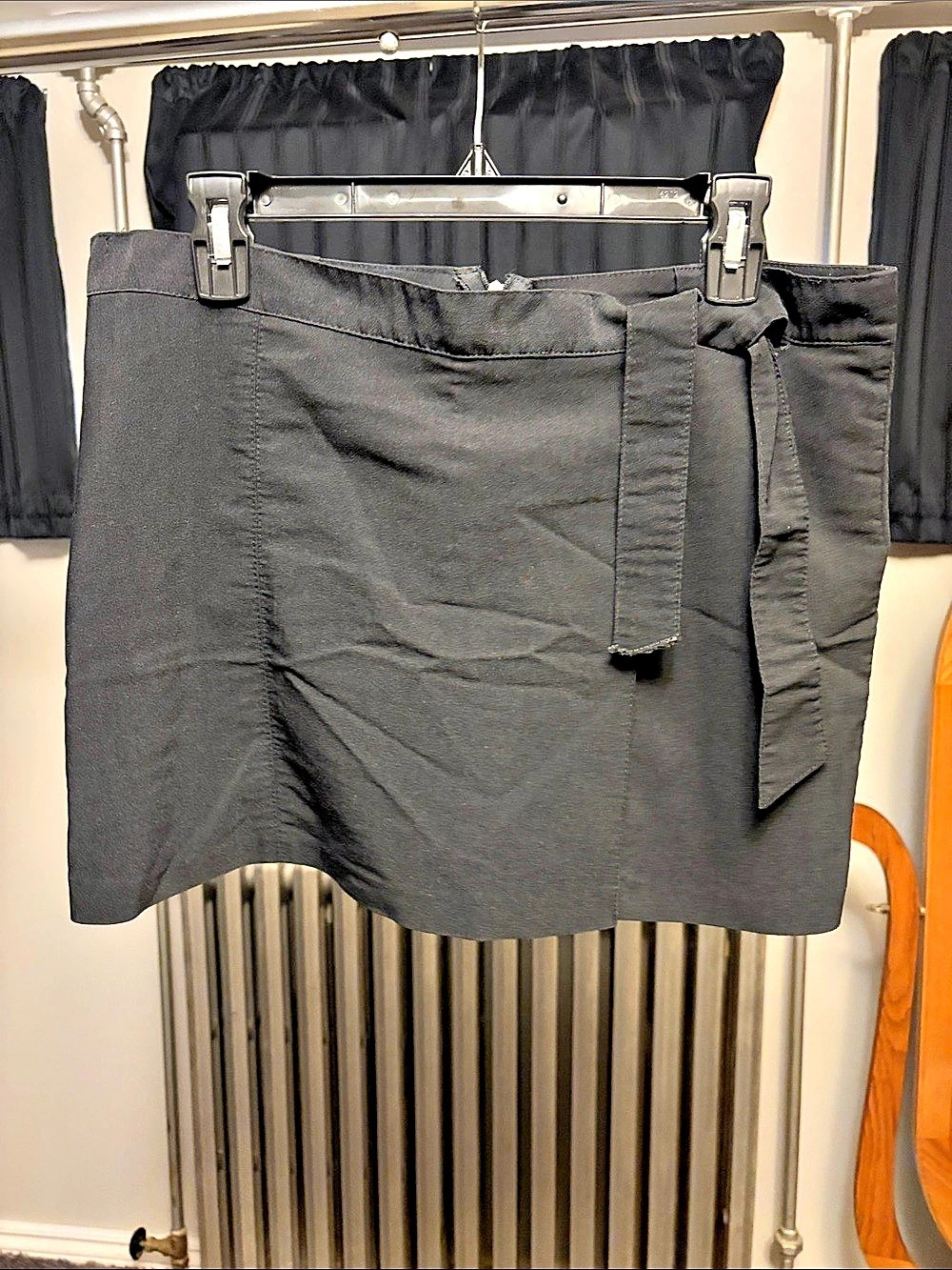 Vintage Garage Black Mini Skort